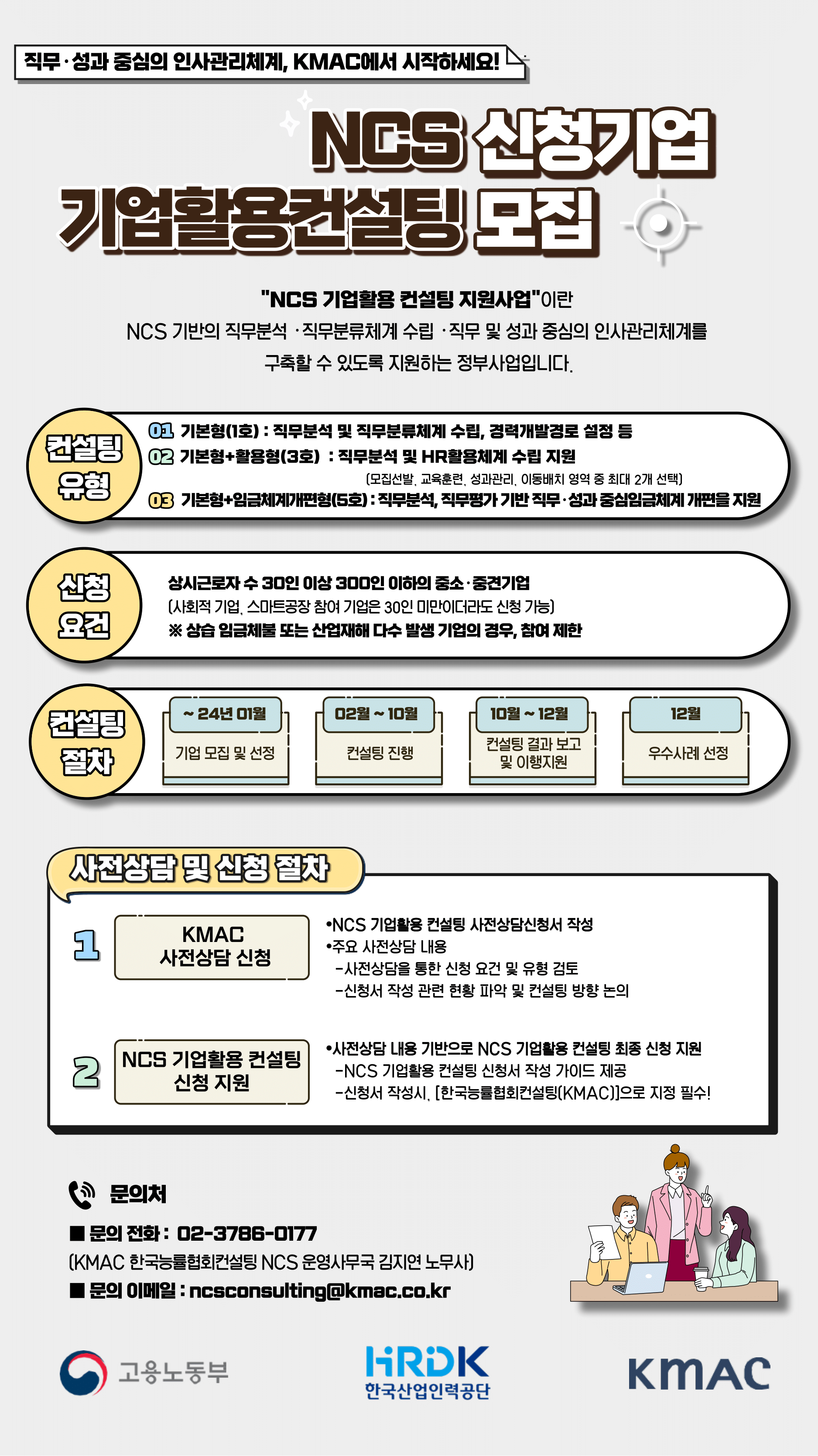 2024년 NCS 기업활용 컨설팅 참여기업 모집